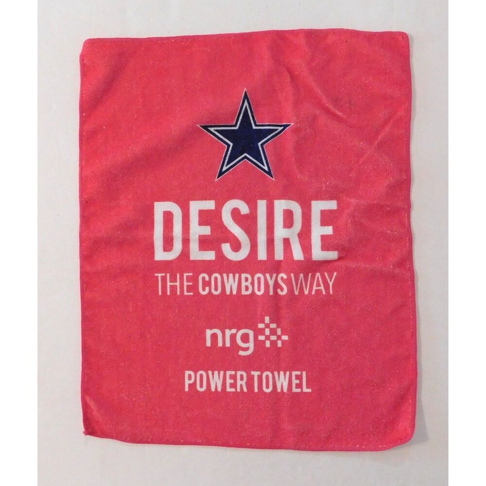 Dallas Cowboys NRG Game Day Power Towel 15"x18" Pink White Cowboys Way
